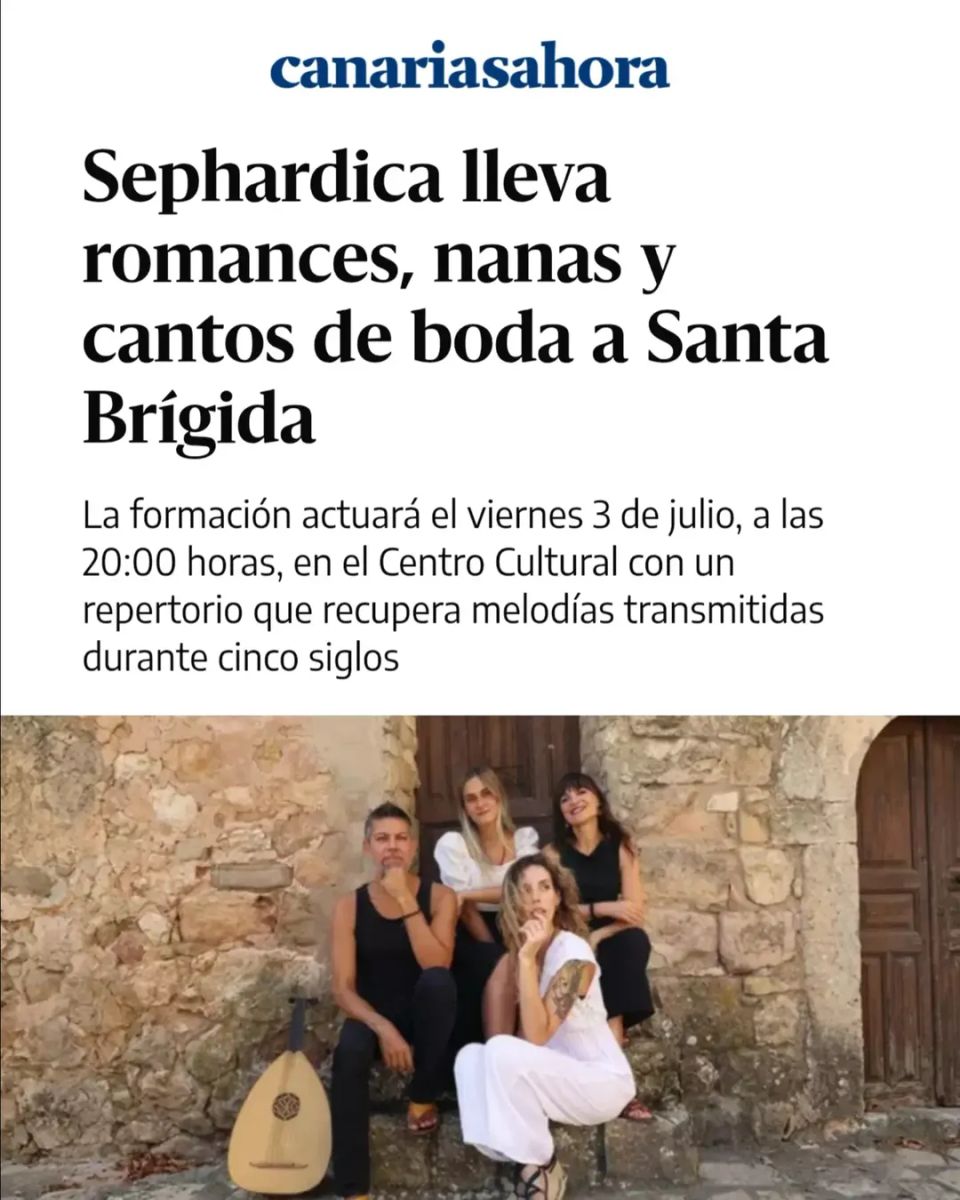 Sephardica Concert in Santa Brígida