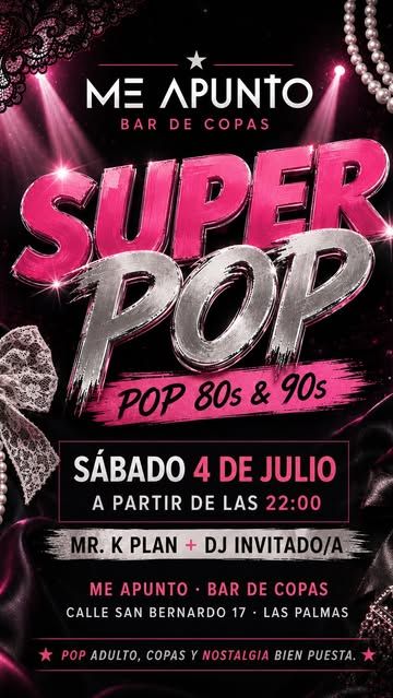 Super Pop: 80s & 90s Night