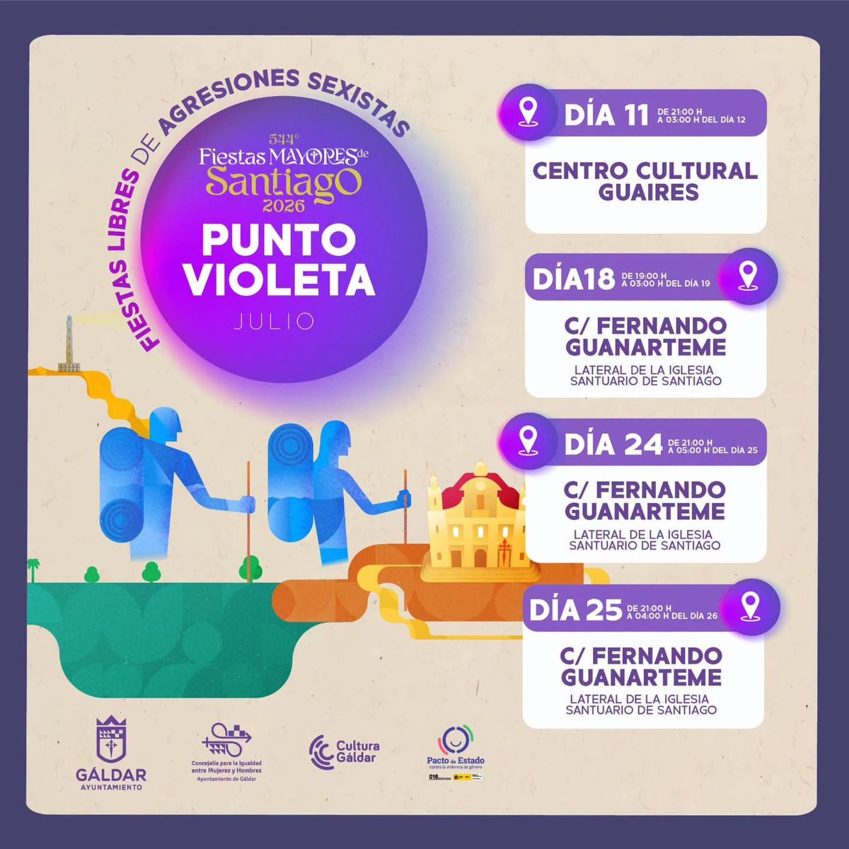 Purple Point - Santiago Major Festivities