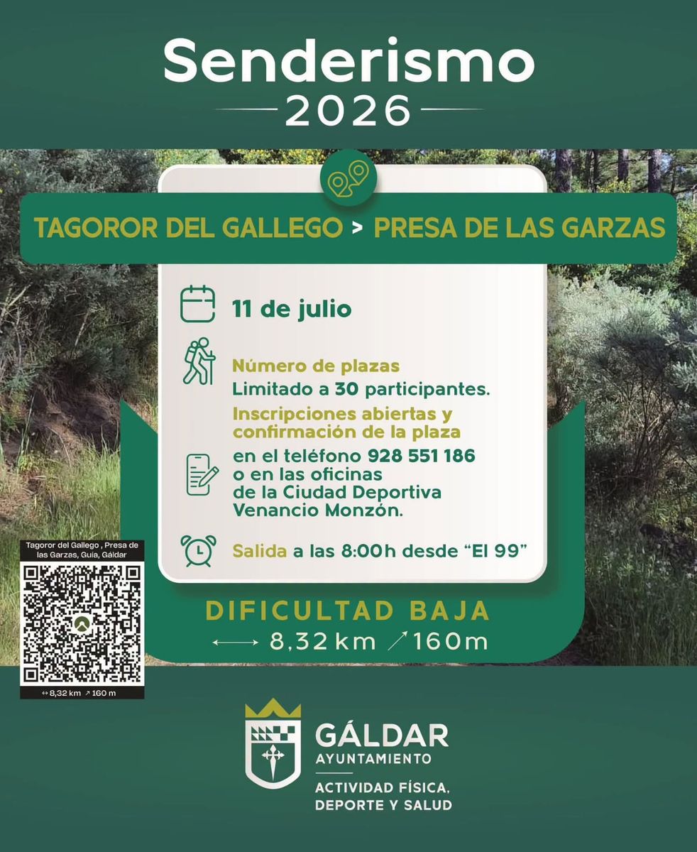 Ruta de senderismo Tagoror del Gallego – Presa de las Garzas