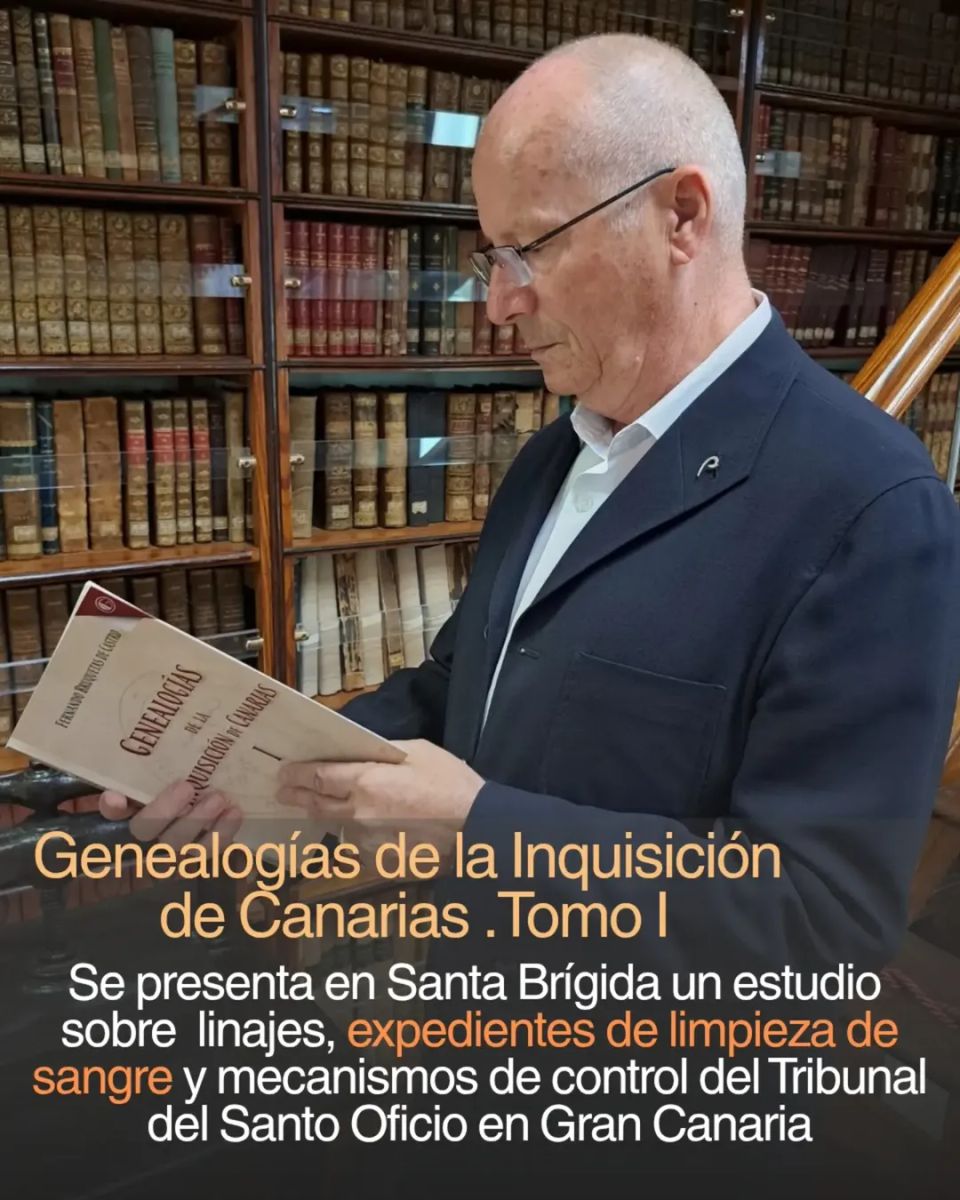 Presentation of the book "Genealogies of the Inquisition of the Canary Islands"