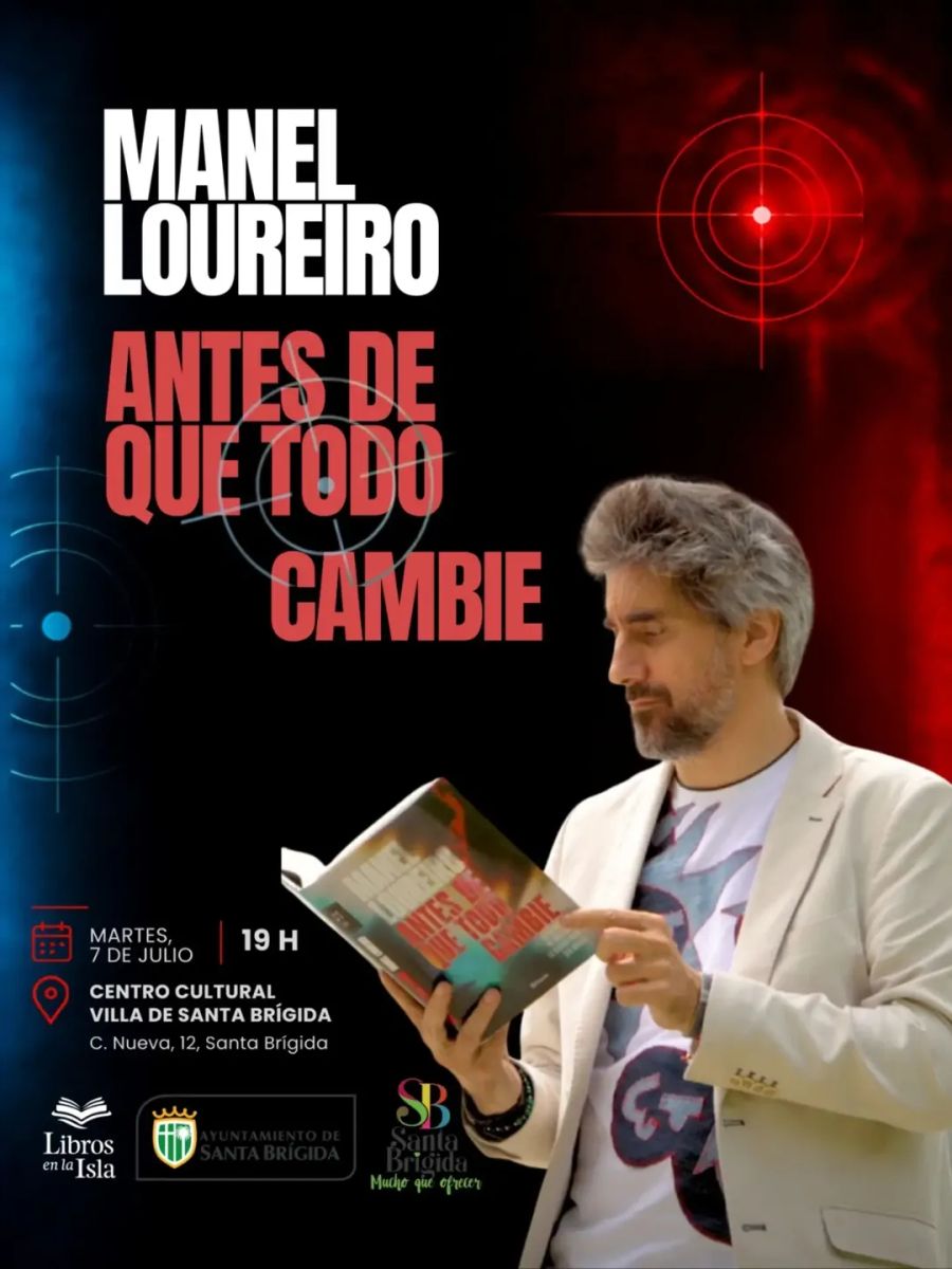 Book talk with Manel Loureiro in Gran Canaria