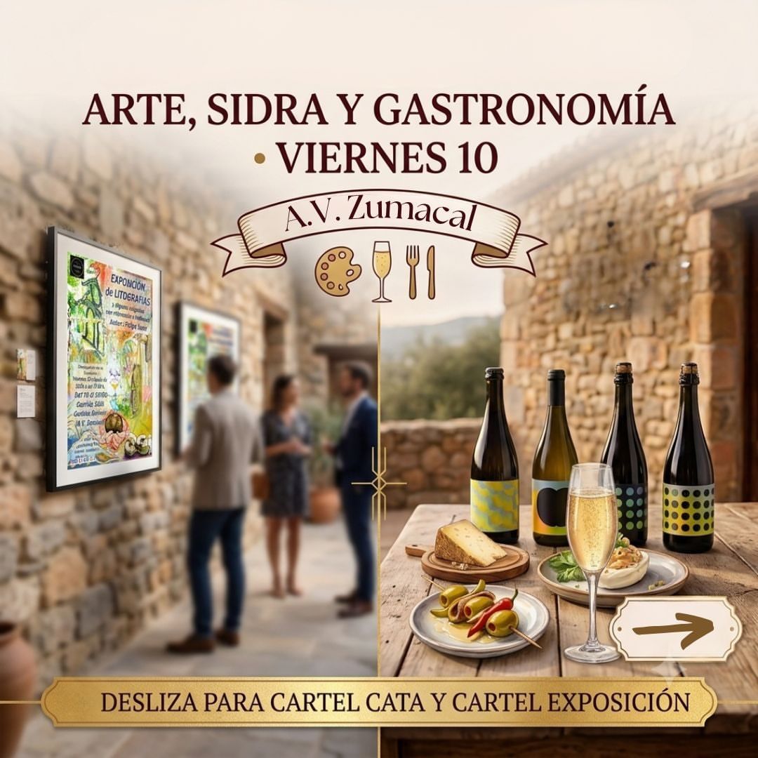 Art, Cider and Gastronomy at Zumacal