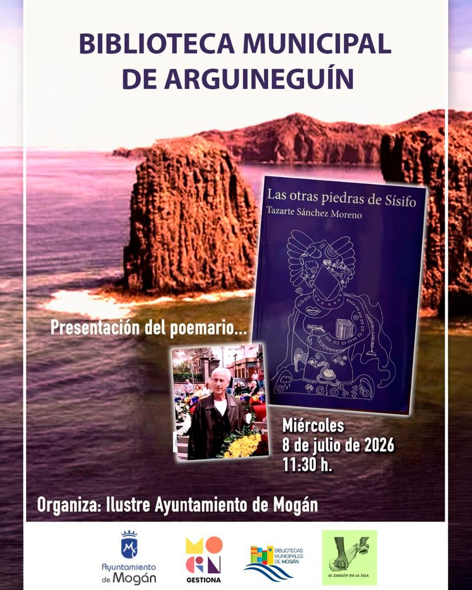 Presentation of the poetry book “Las otras piedras de Sísifo”