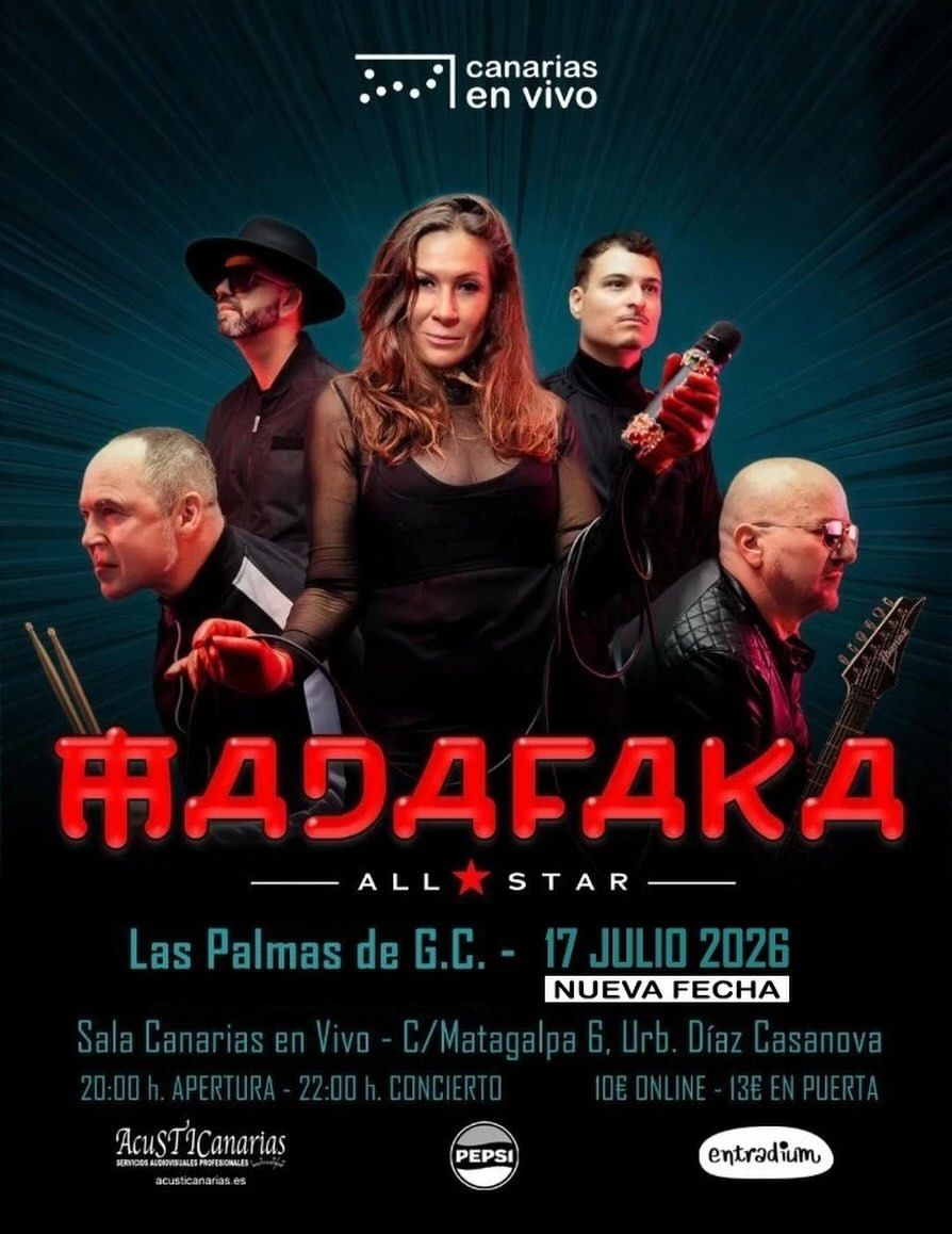 Madafaka en directo en Canarias en Vivo