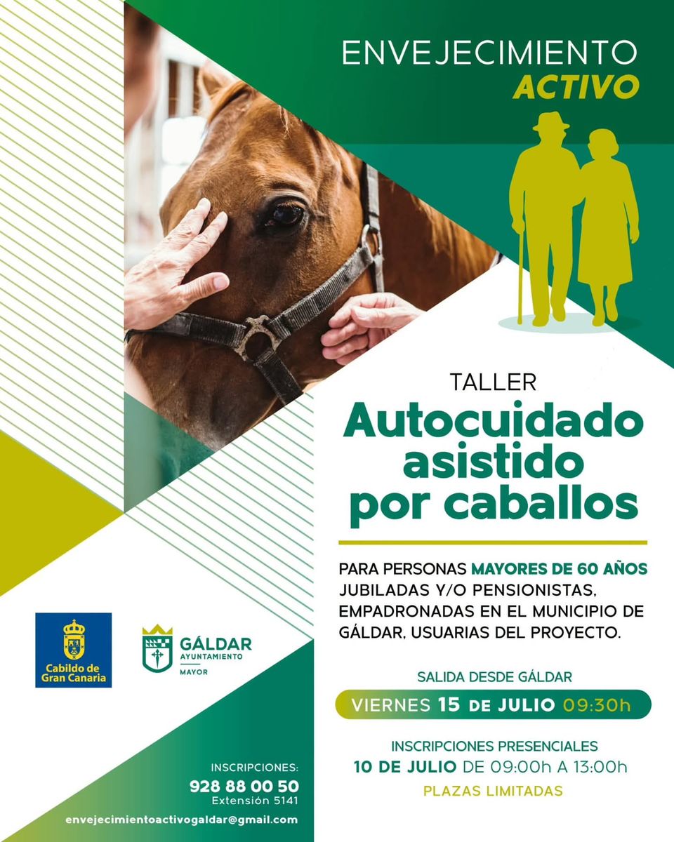 Taller de autocuidado asistido por caballos