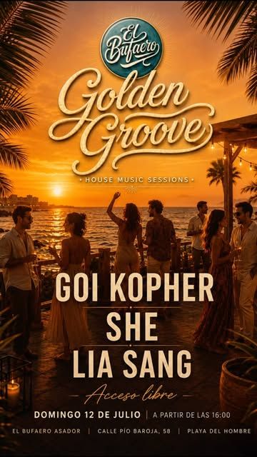 Golden Groove: Domingos de verano en blanco