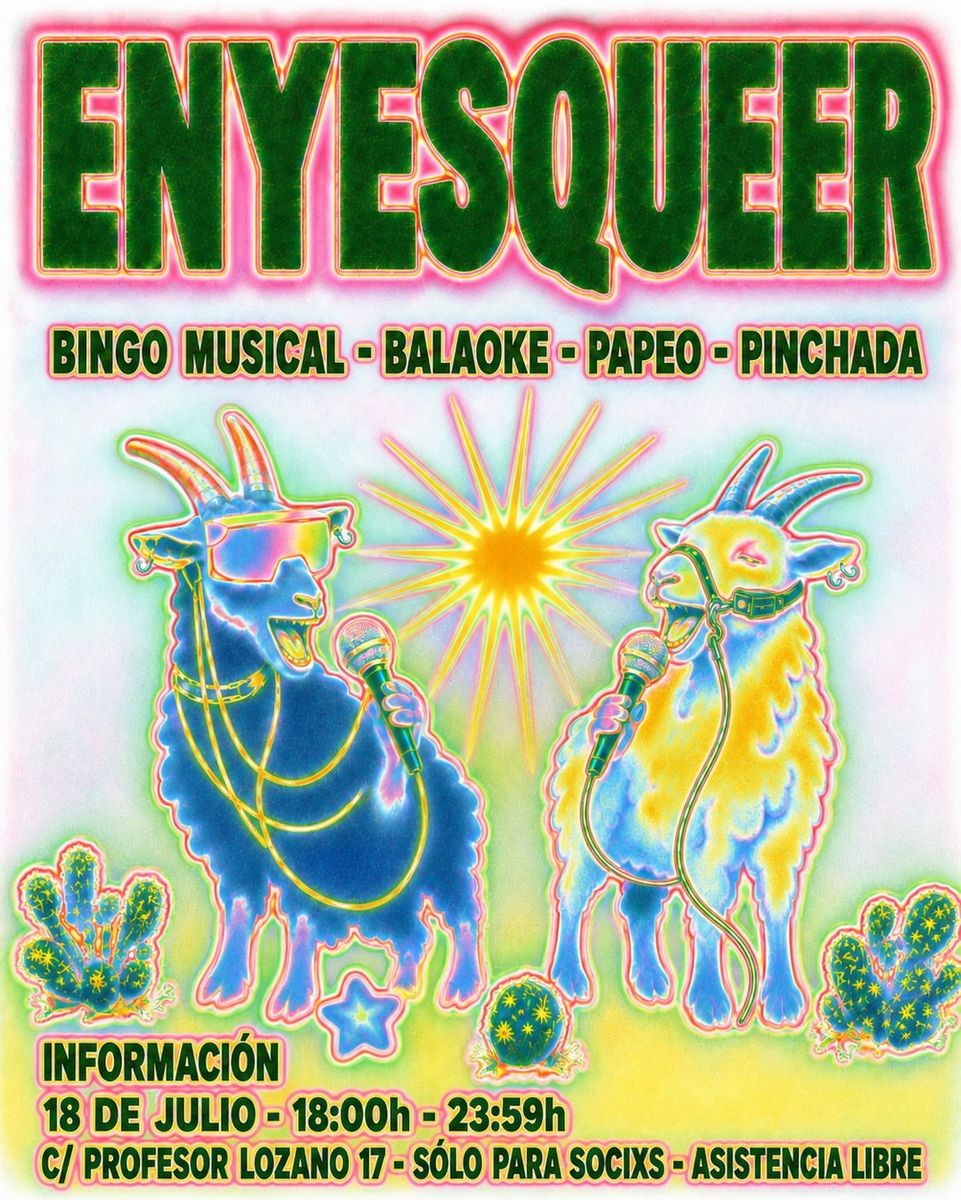 Enyesqueer: Queer Community Bingo & Balaoke Night