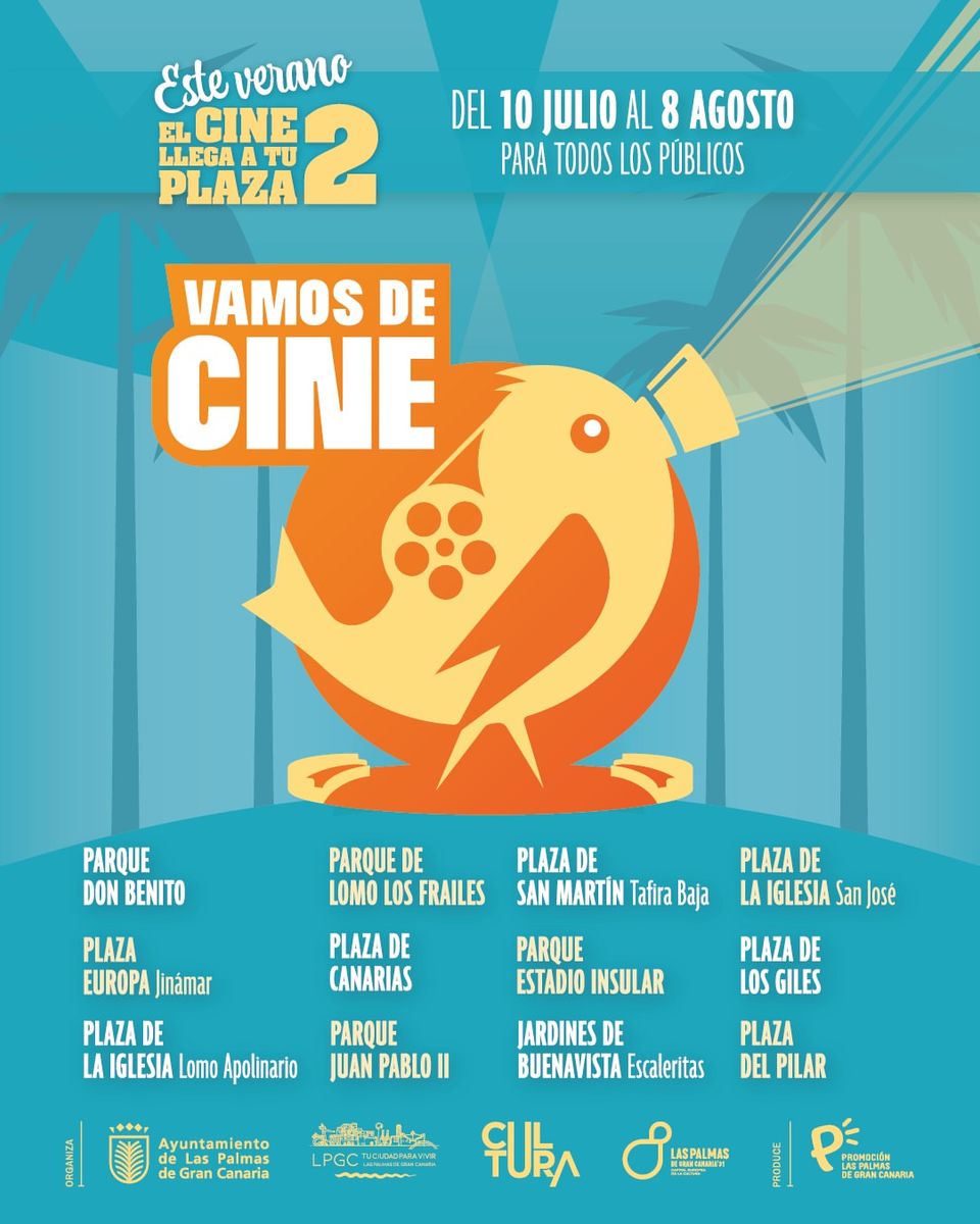 «Vamos de cine» – Cine al aire libre en Plaza Don Benito (Sesión noche)