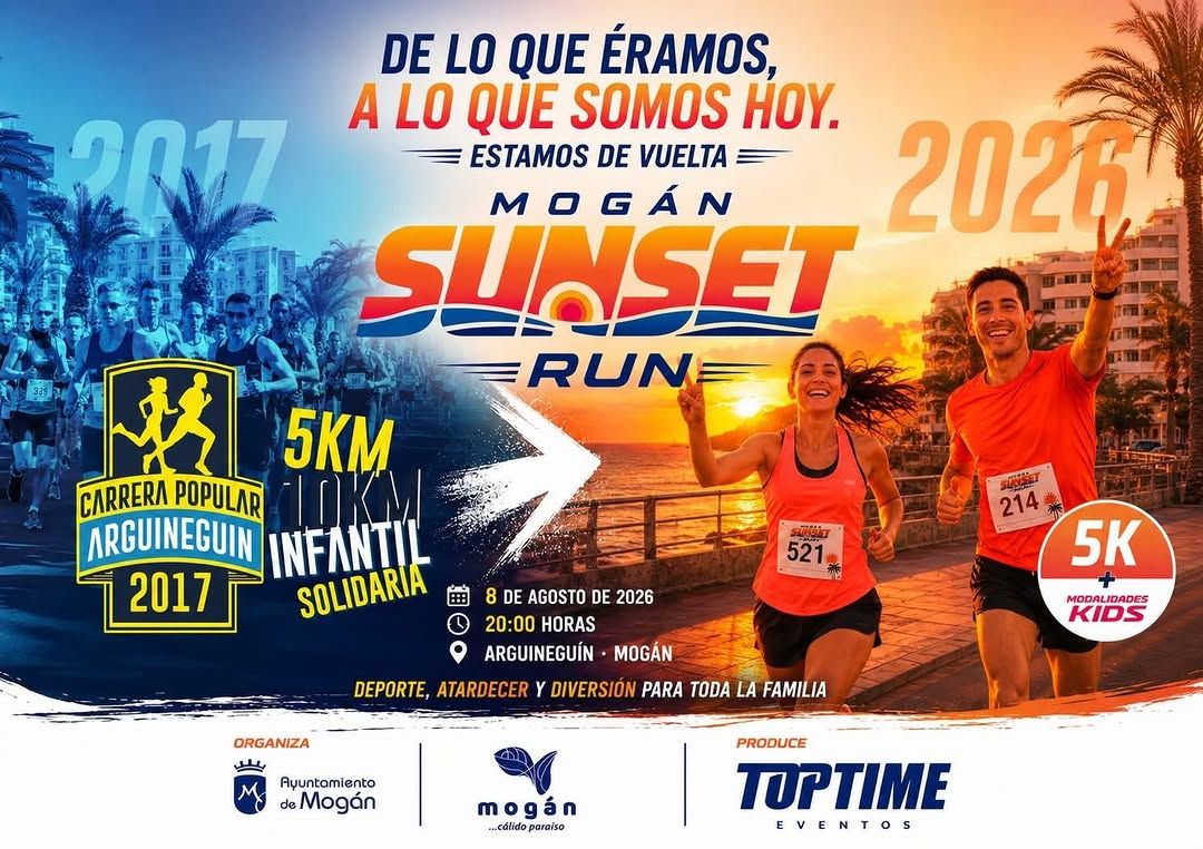 Mogán Sunset Run 5K y Carreras Kids