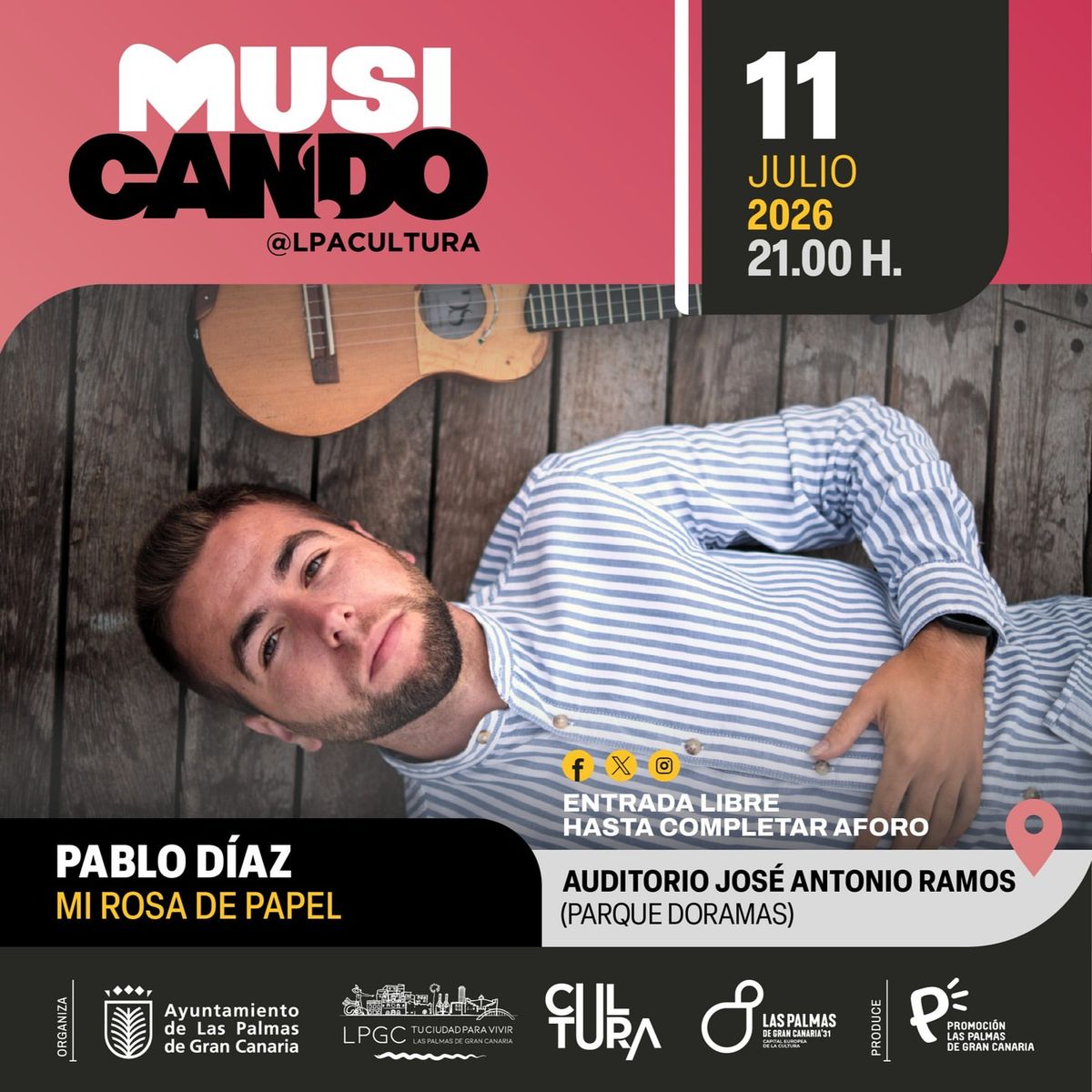 Musicando: Pablo Díaz - Mi rosa de papel