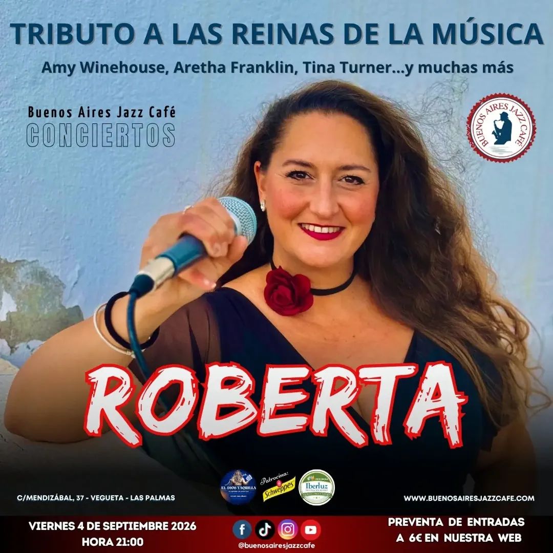 Roberta Tributo a las Reinas de la Música