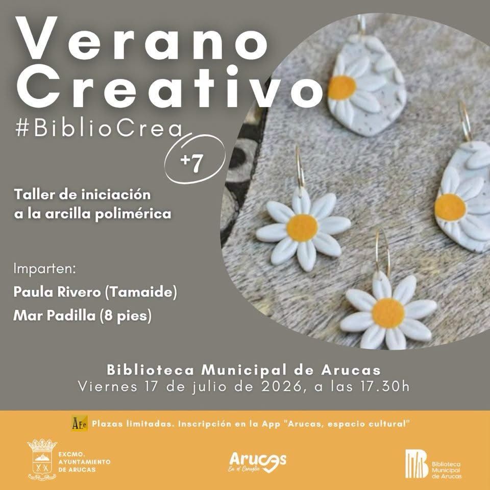 Verano Creativo: Taller de iniciación a la arcilla polimérica