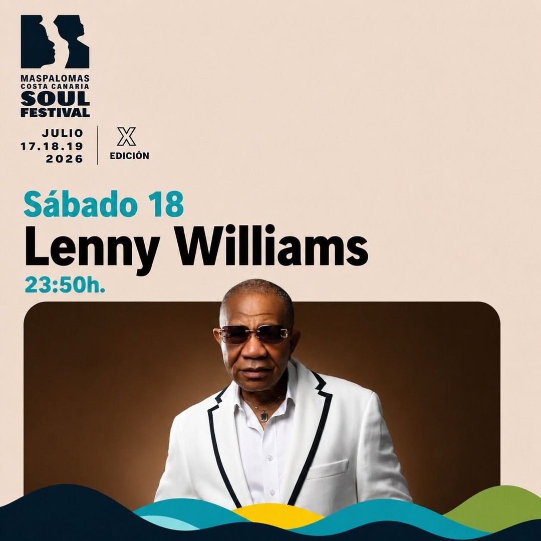 Lenny Williams en el Maspalomas Costa Canaria Soul Festival