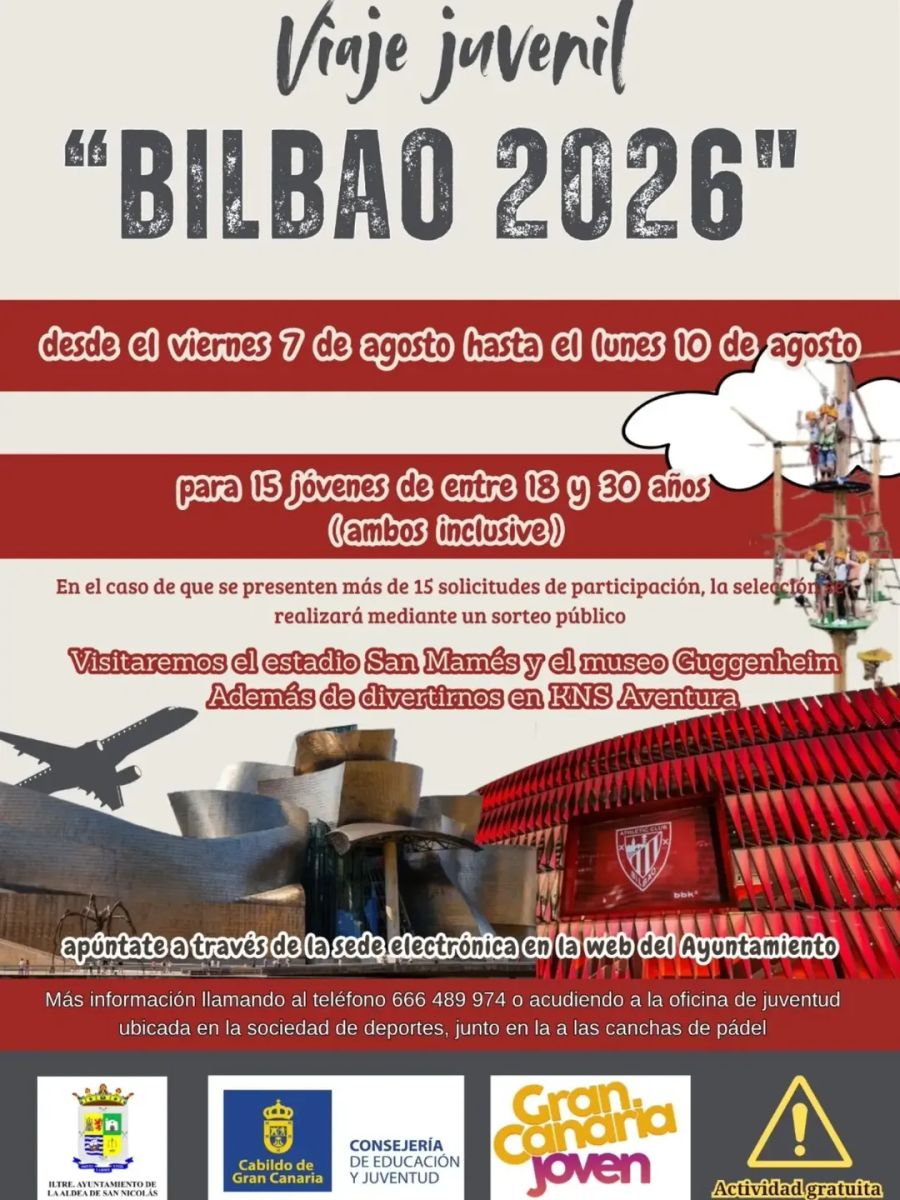 Youth Cultural and Sports Trip to Bilbao