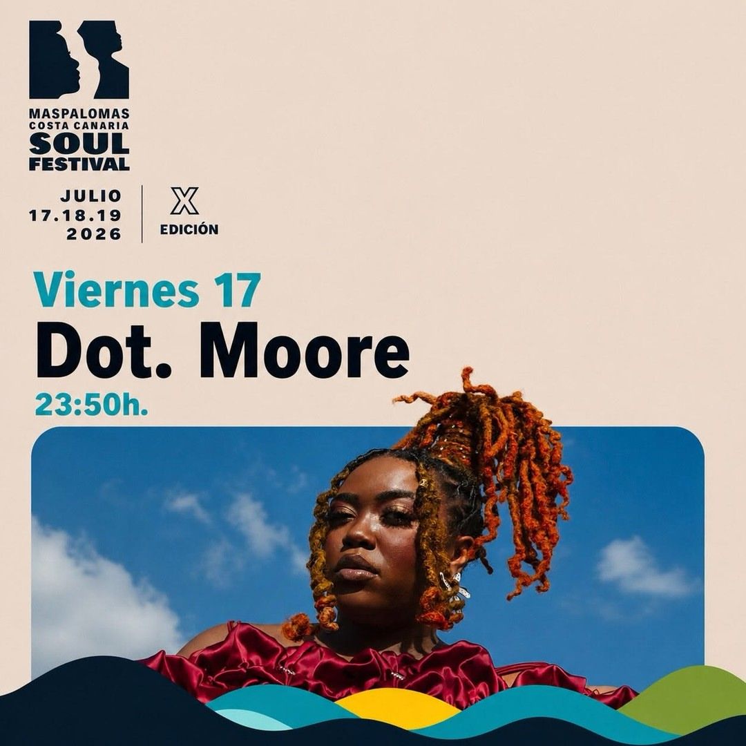 Dot.Moore at Maspalomas Costa Canaria Soul Festival