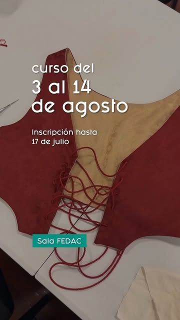 Curso de vestimenta tradicional canaria