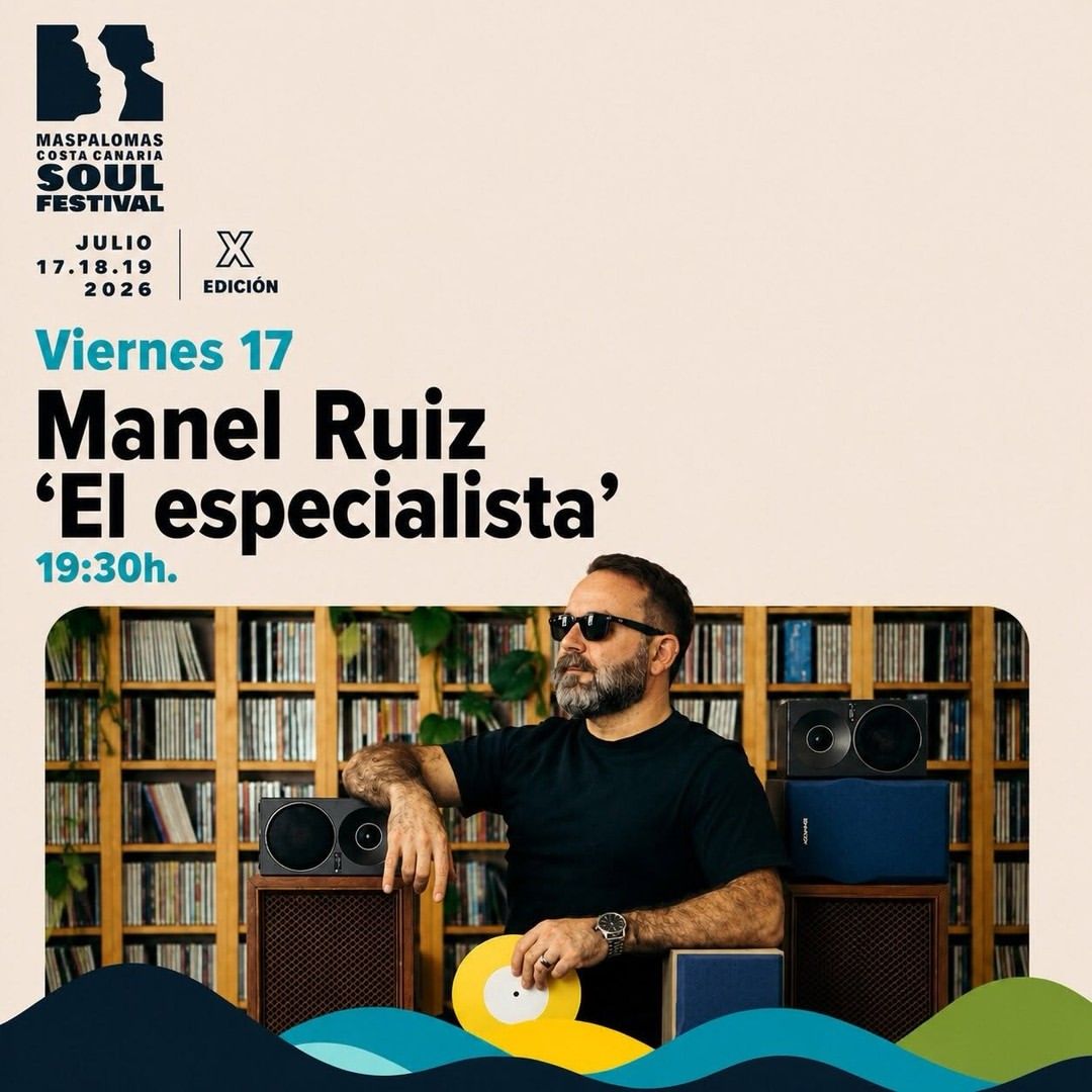 Manel Ruiz "El Especialista" at Maspalomas Costa Canaria Soul Festival