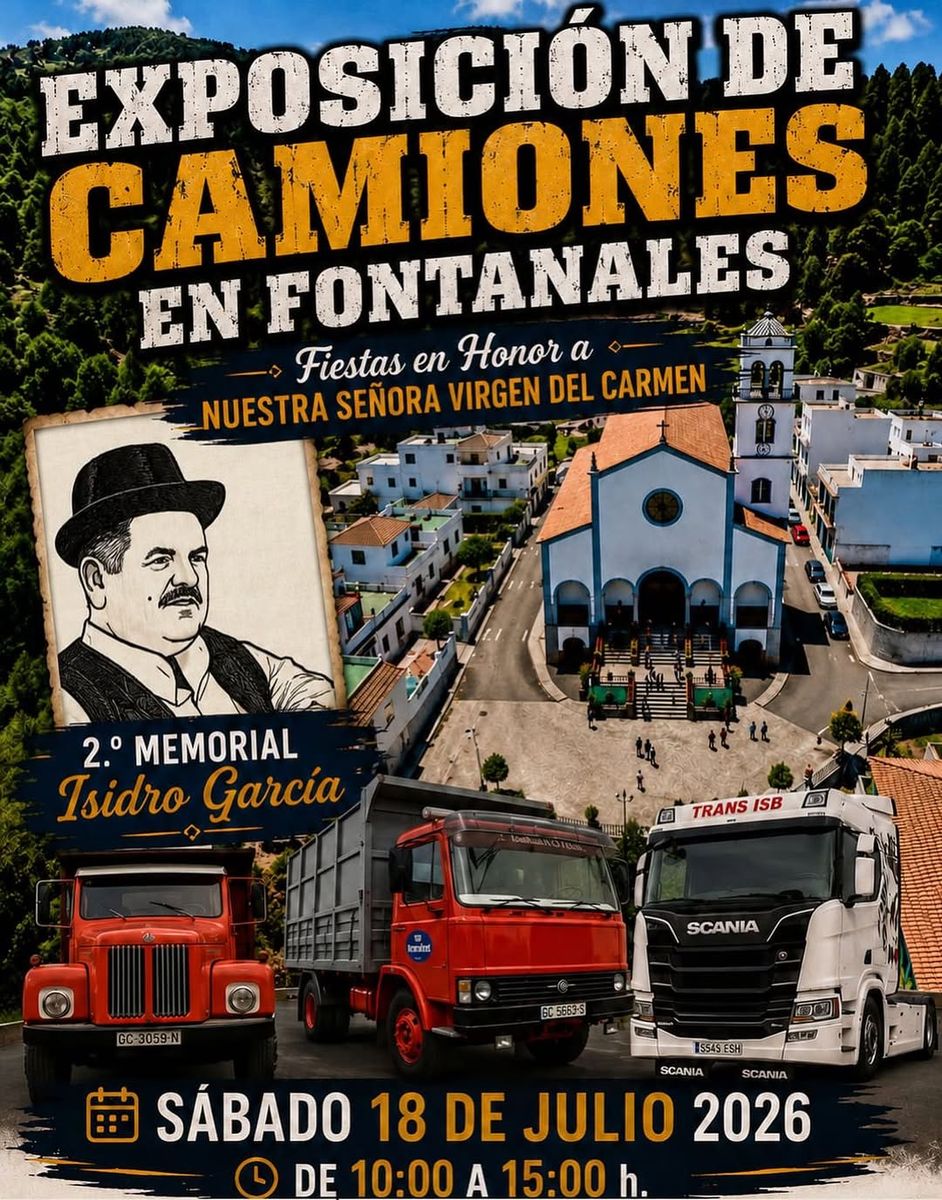 Truck Exhibition in Fontanales - II Isidro García Memorial
