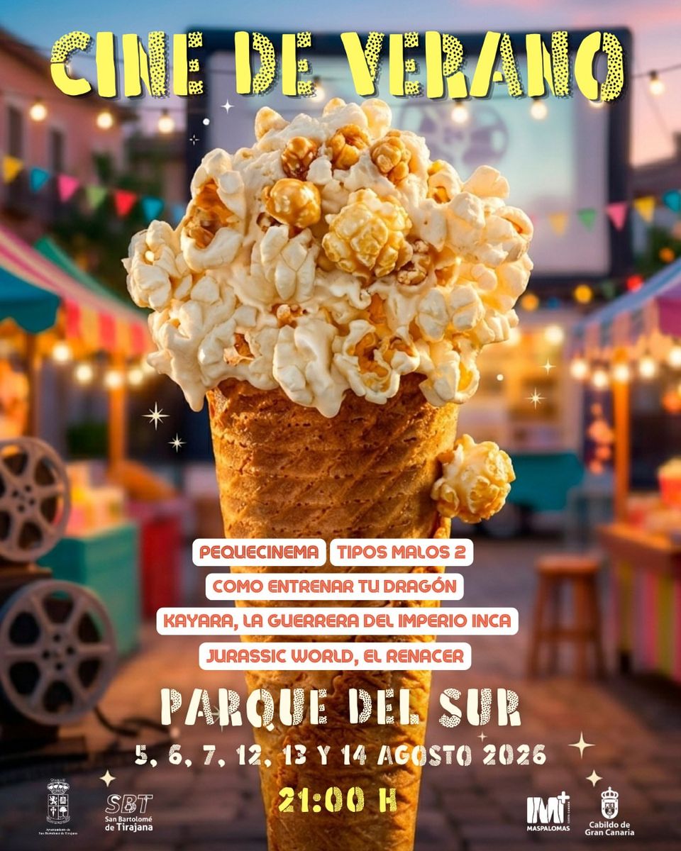 Cine de Verano: Programación del 5-14 agosto
