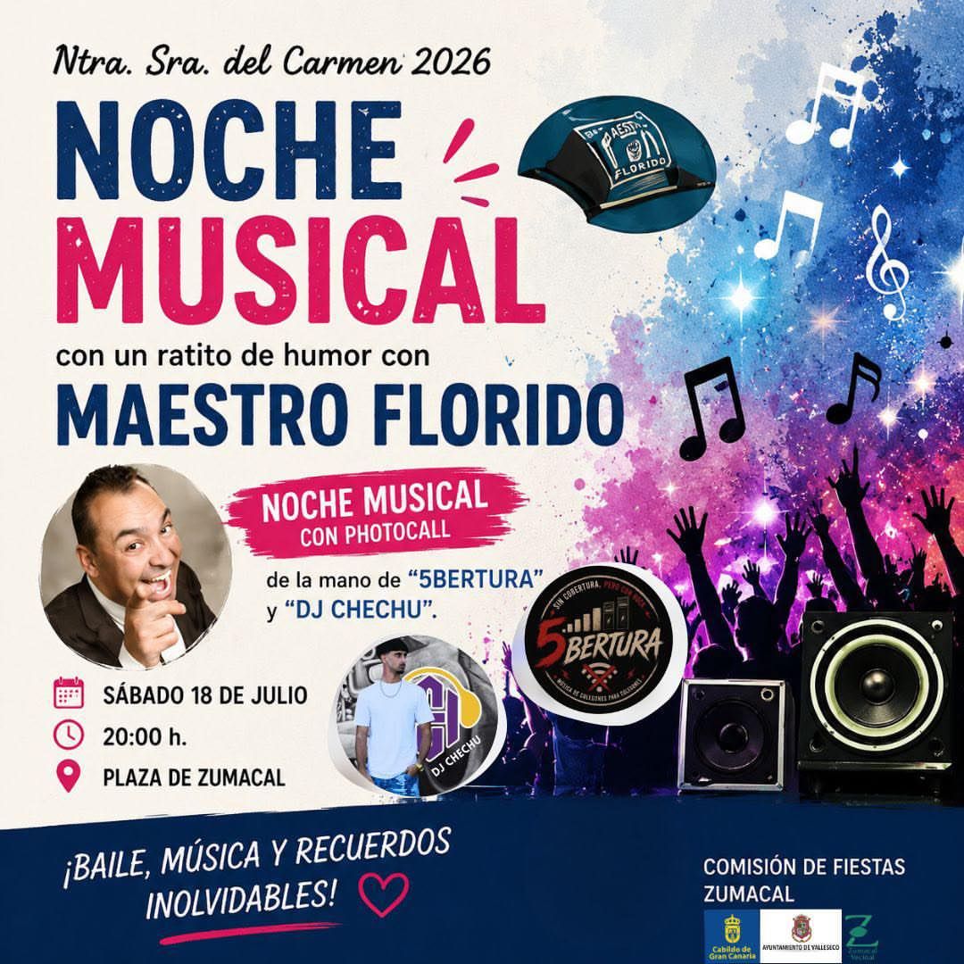 Musical Night 2026 - Fiestas del Carmen