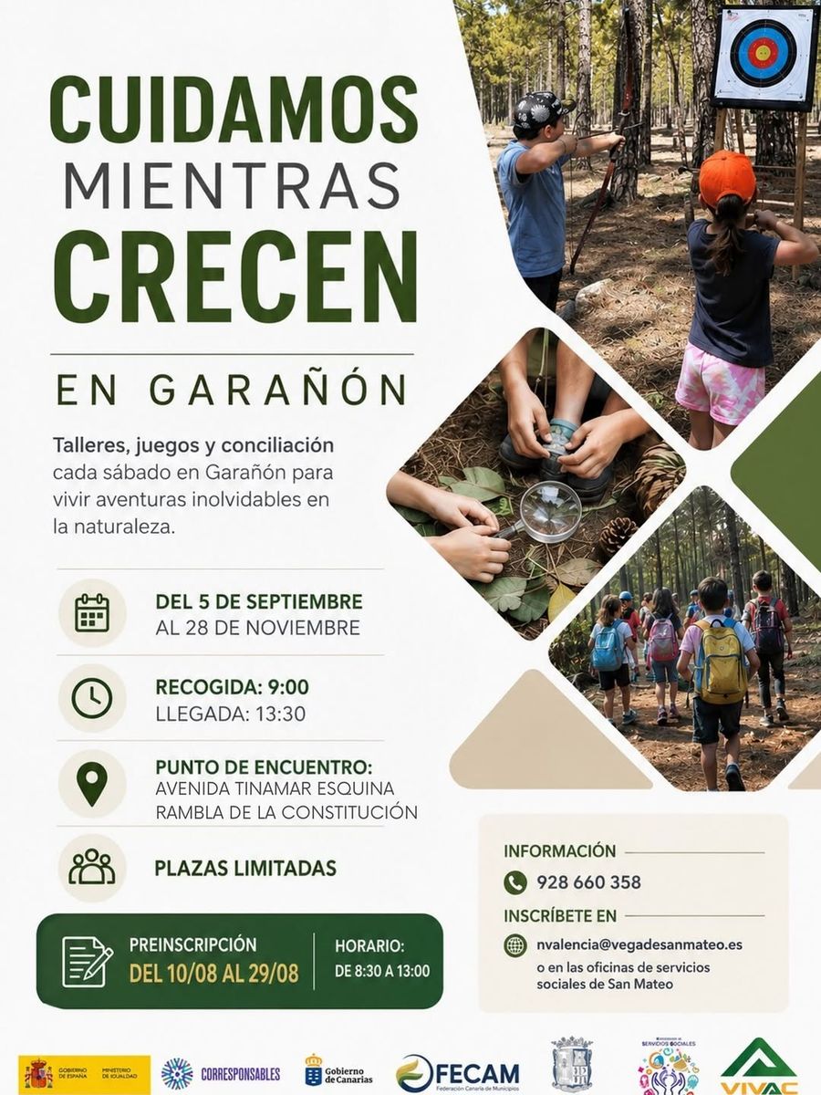 We Care While They Grow in Garañón