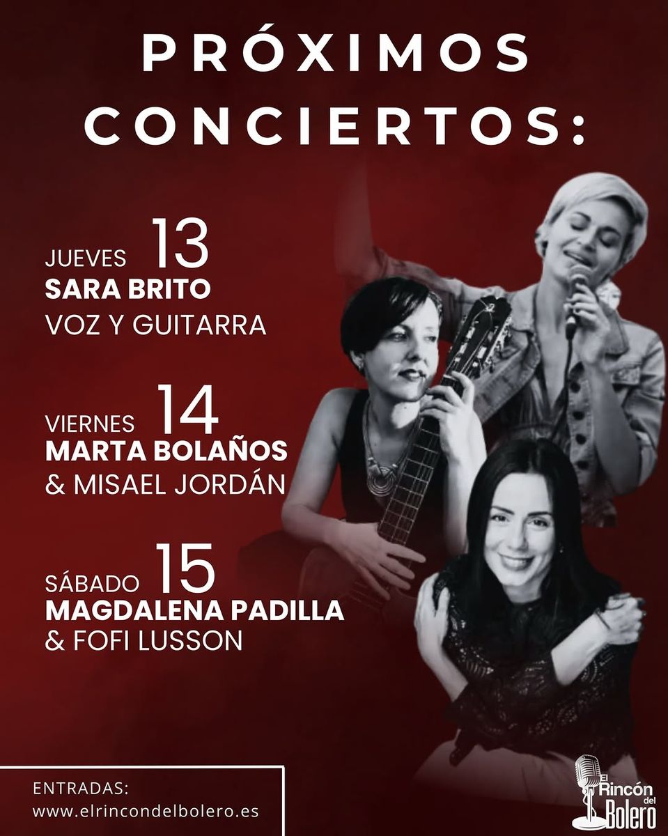 Sara Brito Live at El Rincón del Bolero