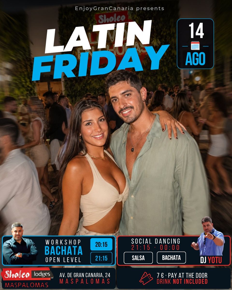 Latin Friday: Salsa & Bachata Social