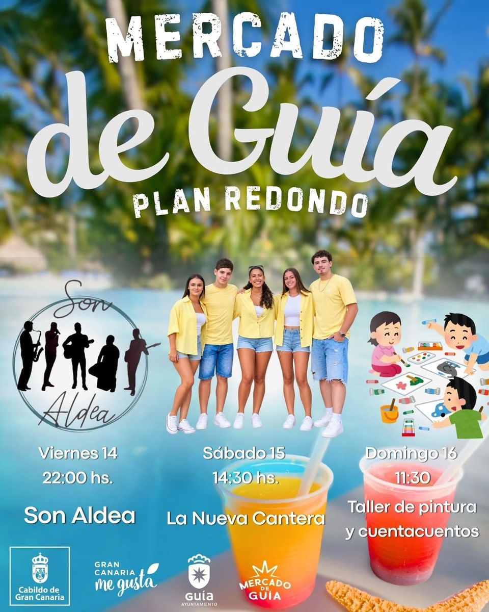 Son Aldea in the Virgen Weekend at Mercado de Guía