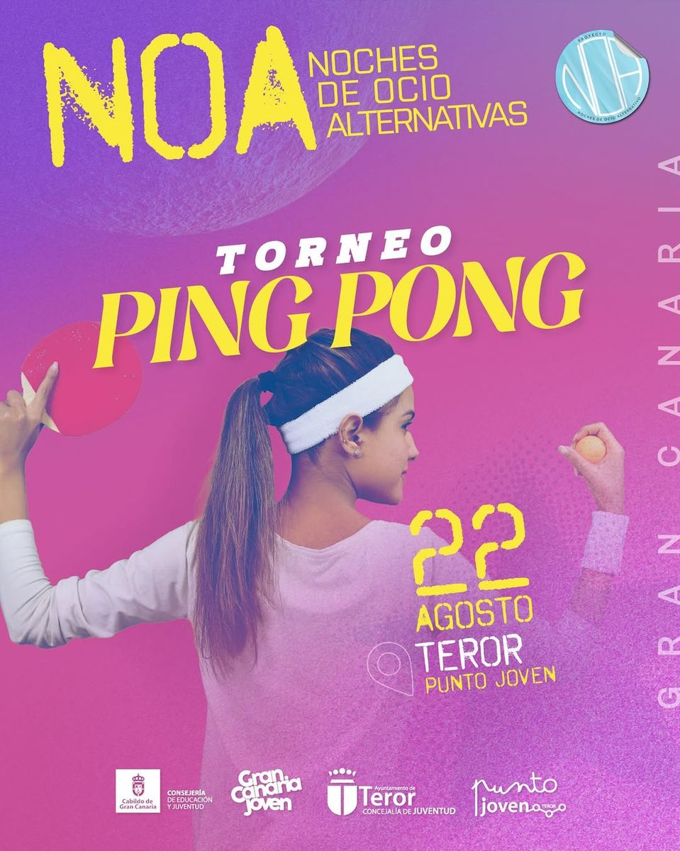 Ping Pong Tournament at Punto Joven de Teror