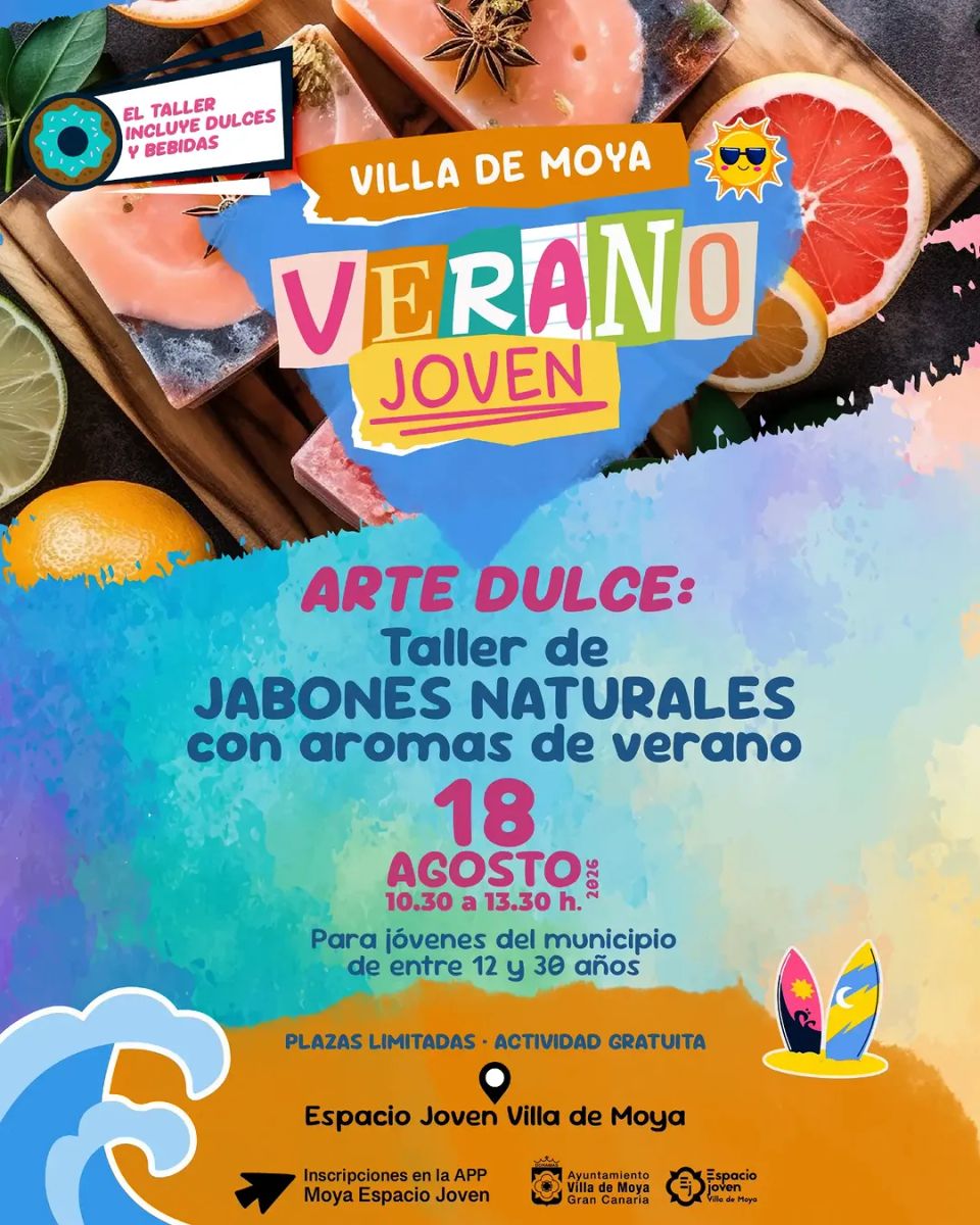 Arte Dulce: Taller de jabones naturales de verano