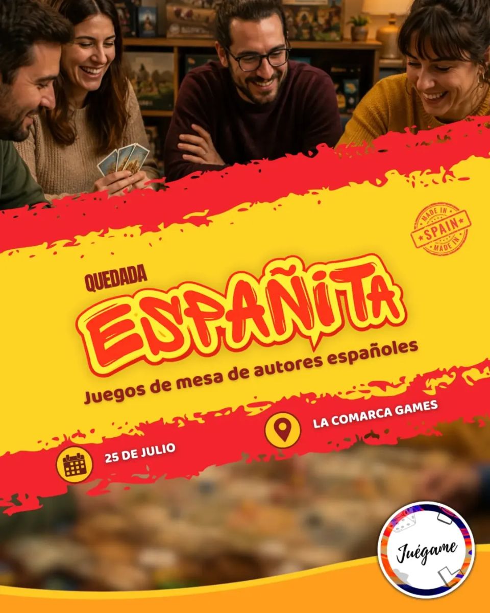 Quedada de julio: Juegos de mesa de autores españoles