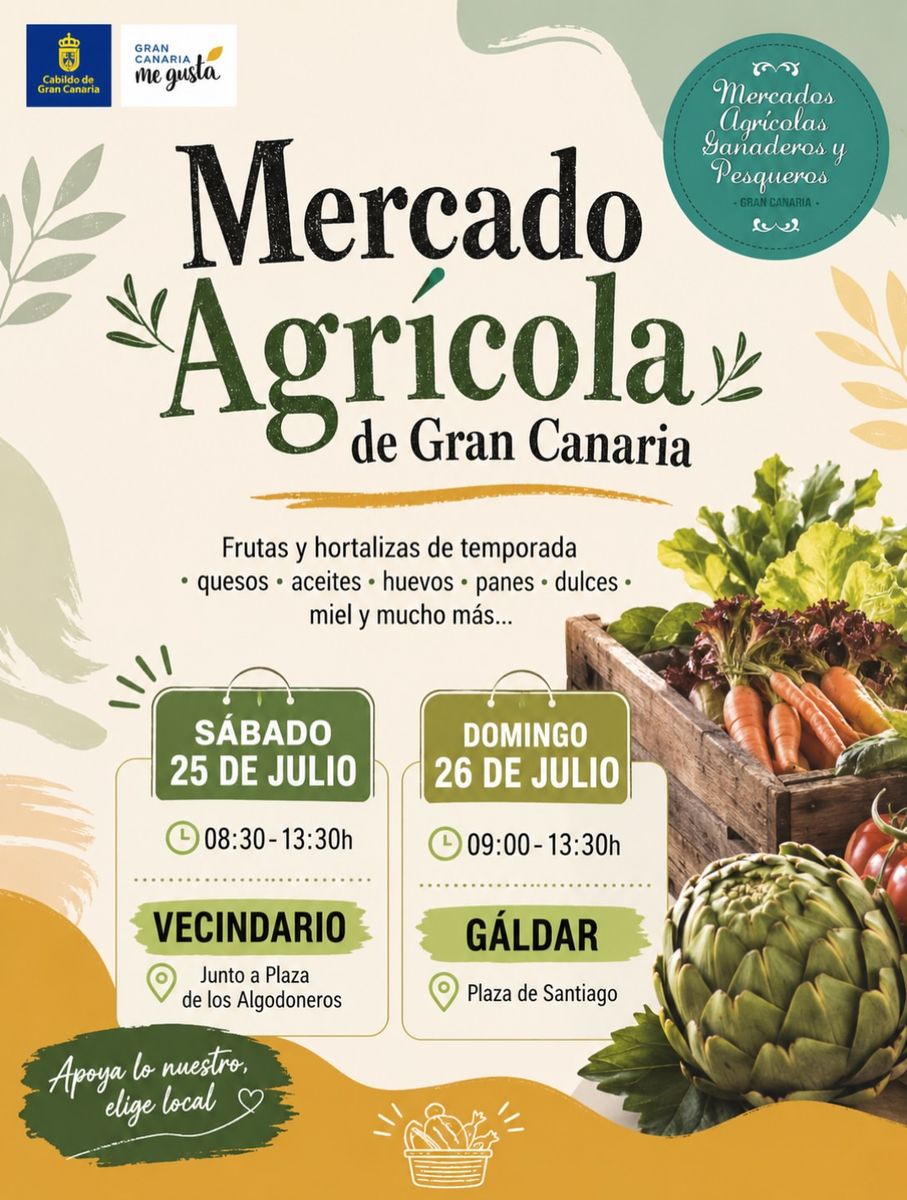 Gran Canaria Farmers' Market in Vecindario