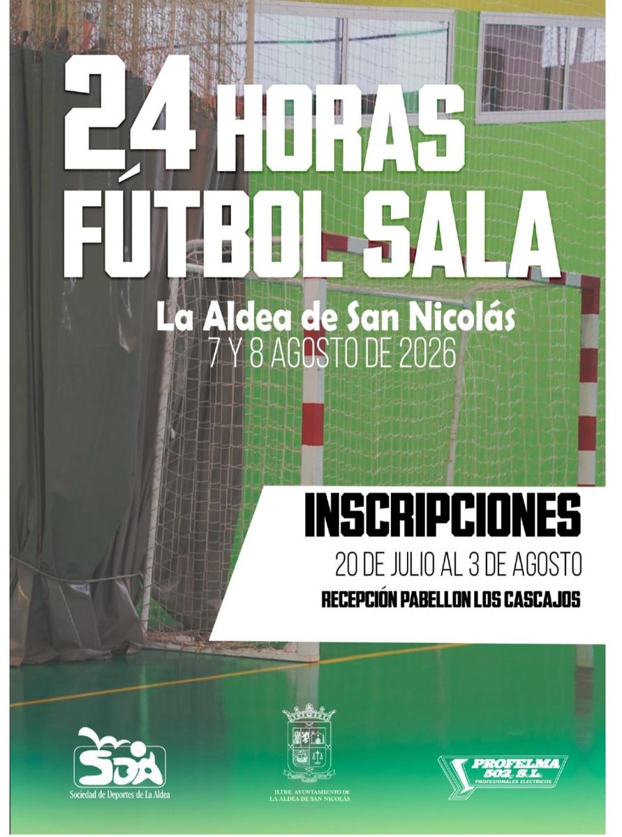 24 Horas de Fútbol Sala en La Aldea