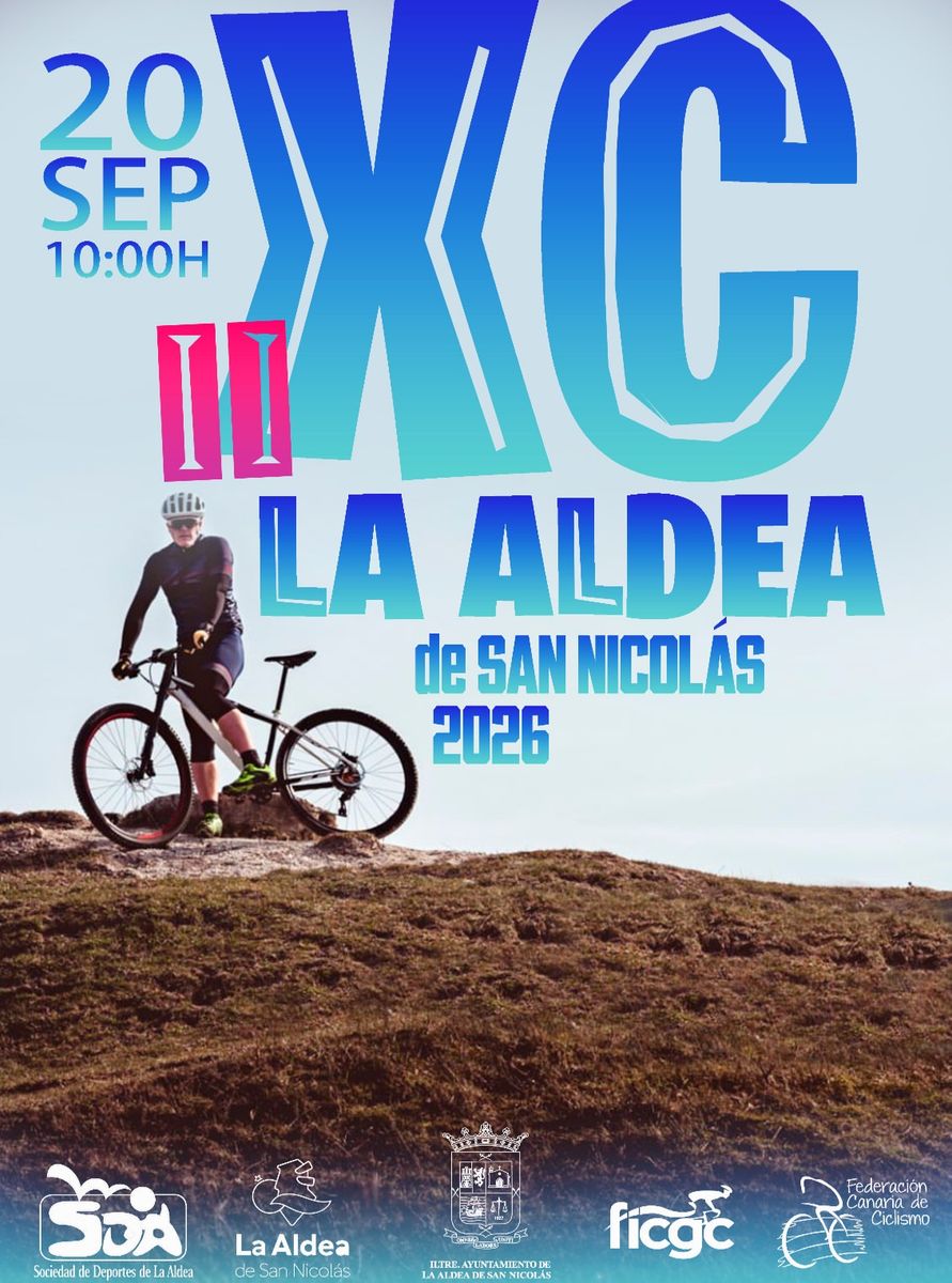 Prueba XC La Aldea 2026 de bicicleta de montaña