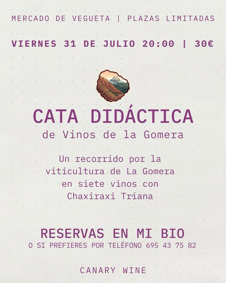La Gomera in Seven Wines – Guided Tasting