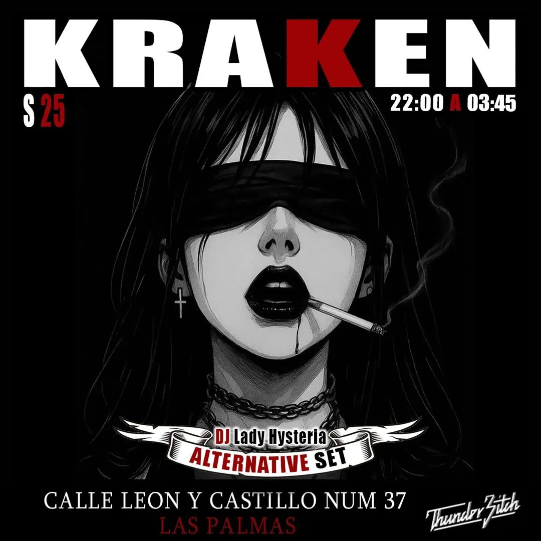 DJ Lady Hysteria Alternative Set at Kraken