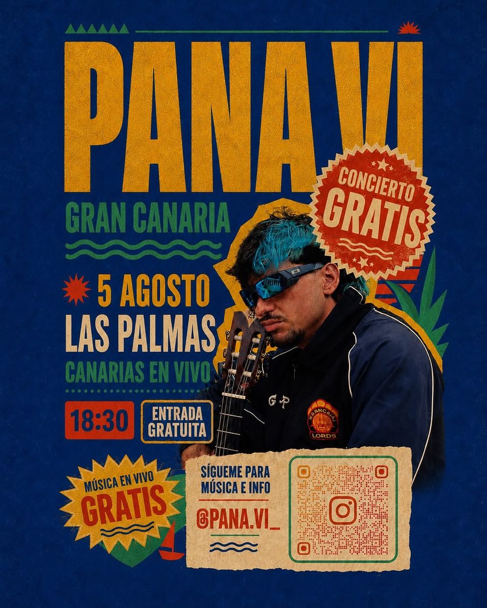 Primer concierto de Pana.vi en Gran Canaria