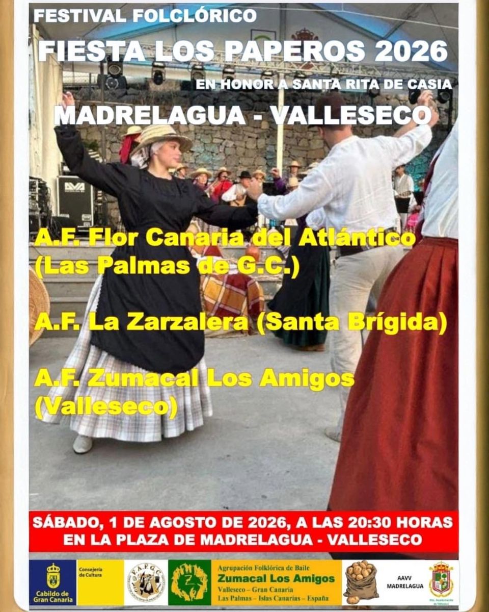 Festival Folclórico Fiesta Los Paperos 2026