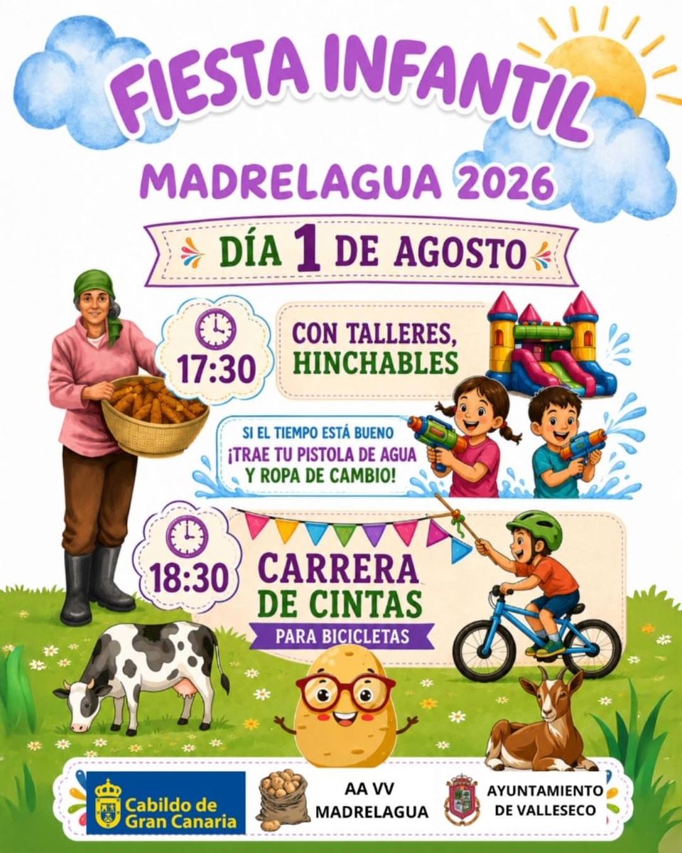 Children's Afternoon at Fiestas de Madrelagua 2026