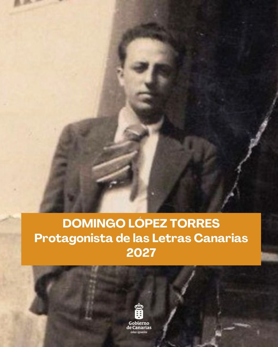 Canary Islands Letters Day 2027: Tribute to Domingo López Torres
