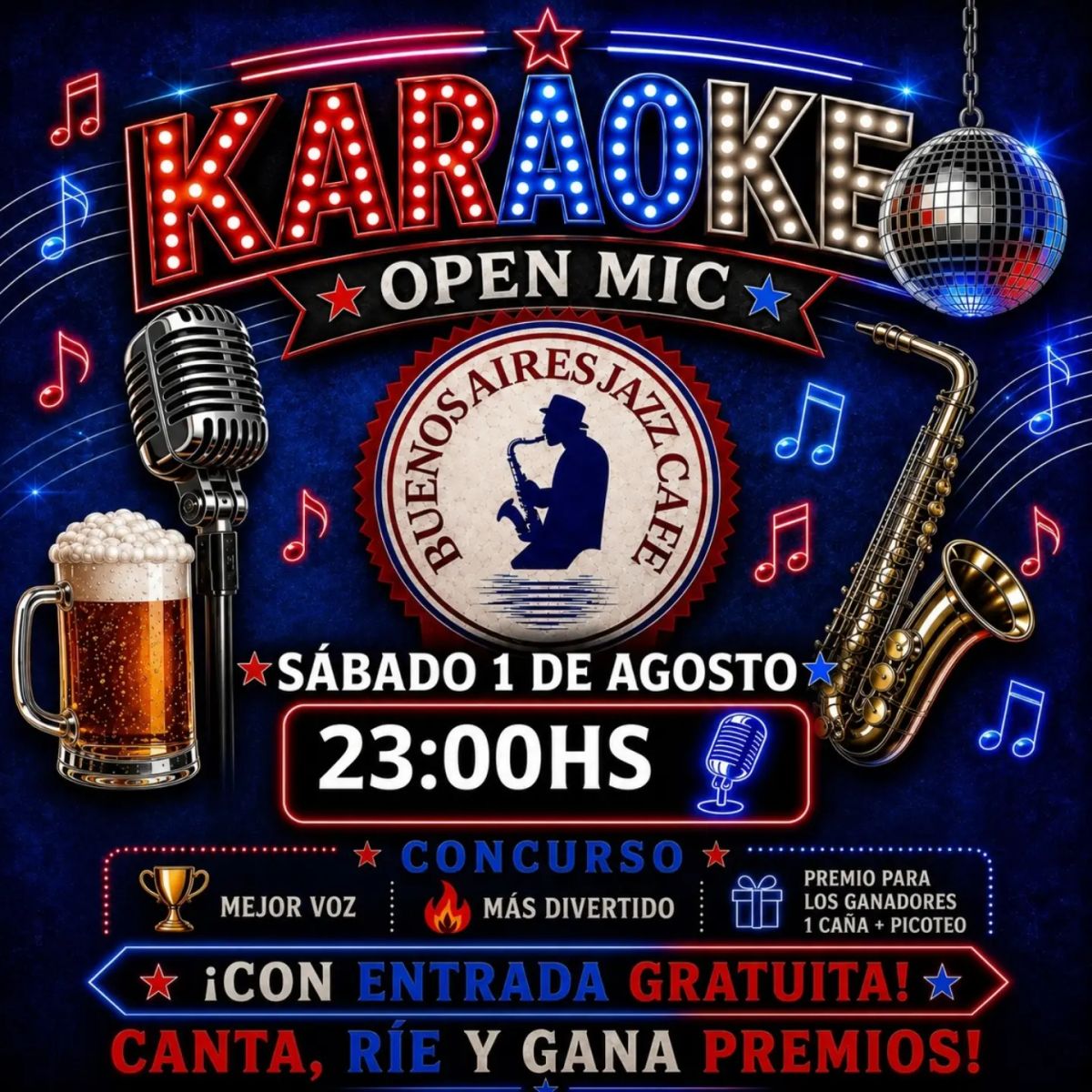 Karaoke Open Mic Night