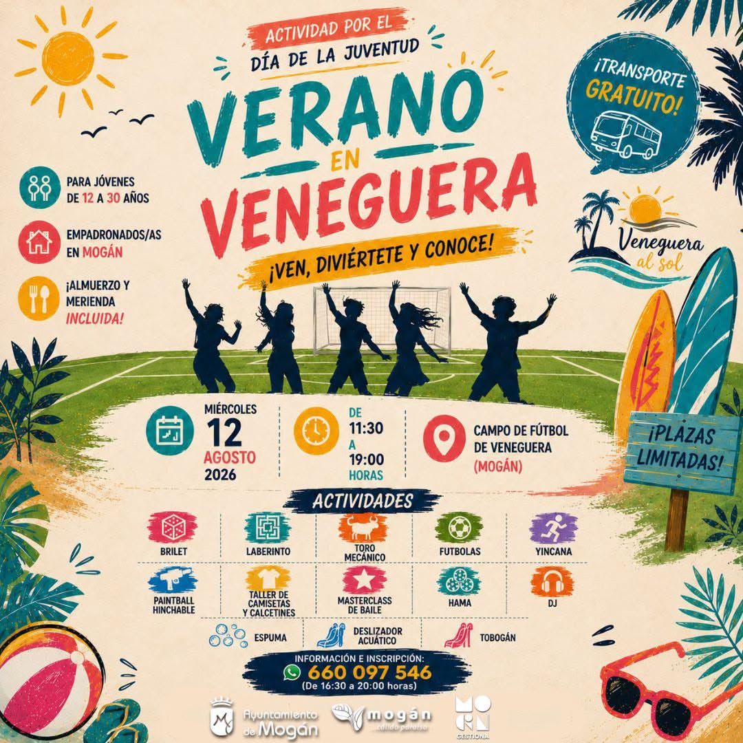 Día de la Juventud 2026 en Veneguera