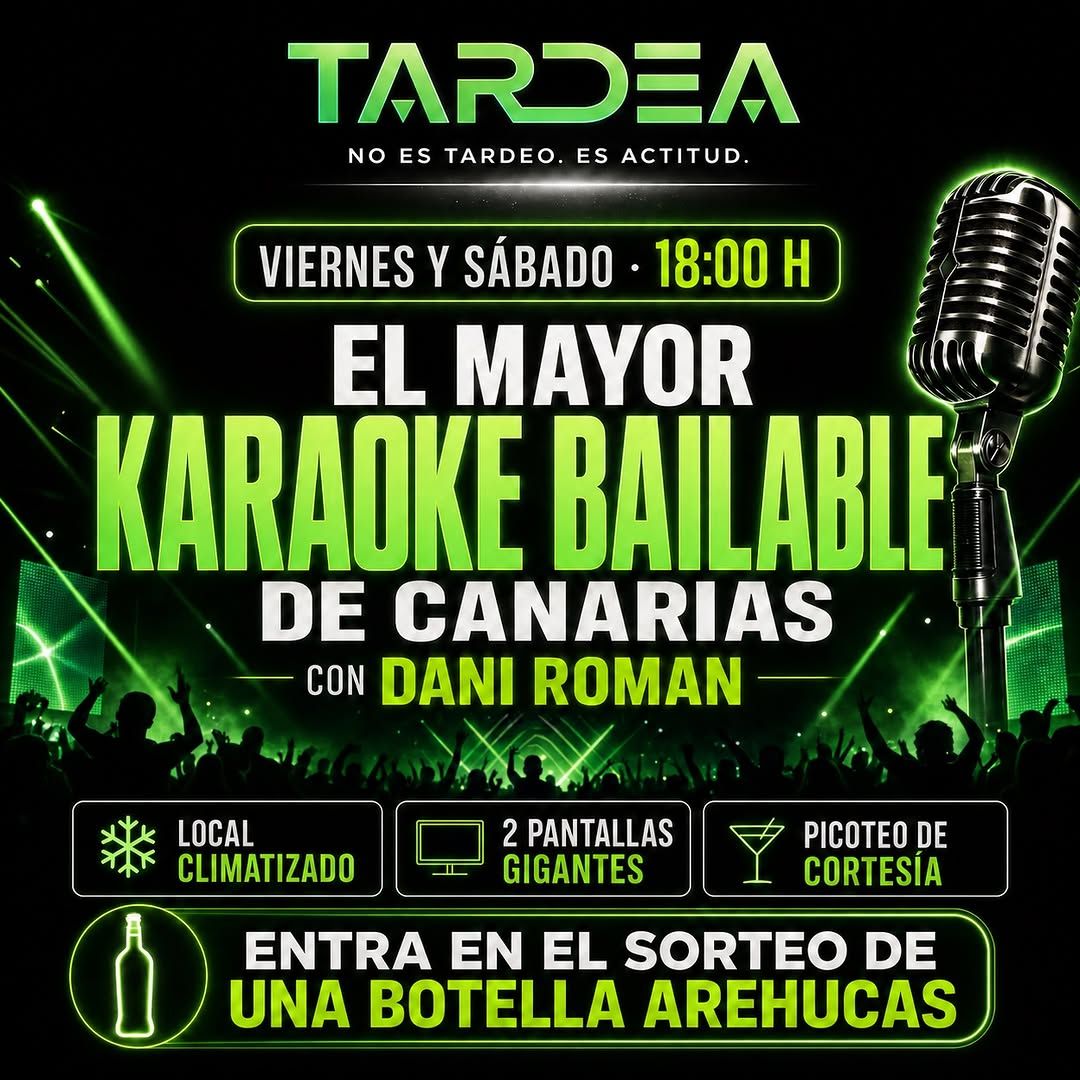 El Mayor Karaoke Bailable de Canarias