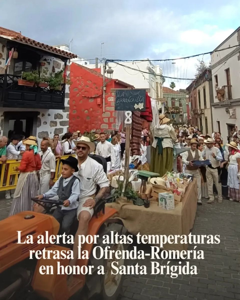 Offering-Romería in Honor of Santa Brígida