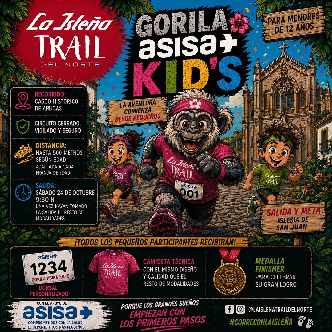 GORILA ASISA KID’S Trail Race