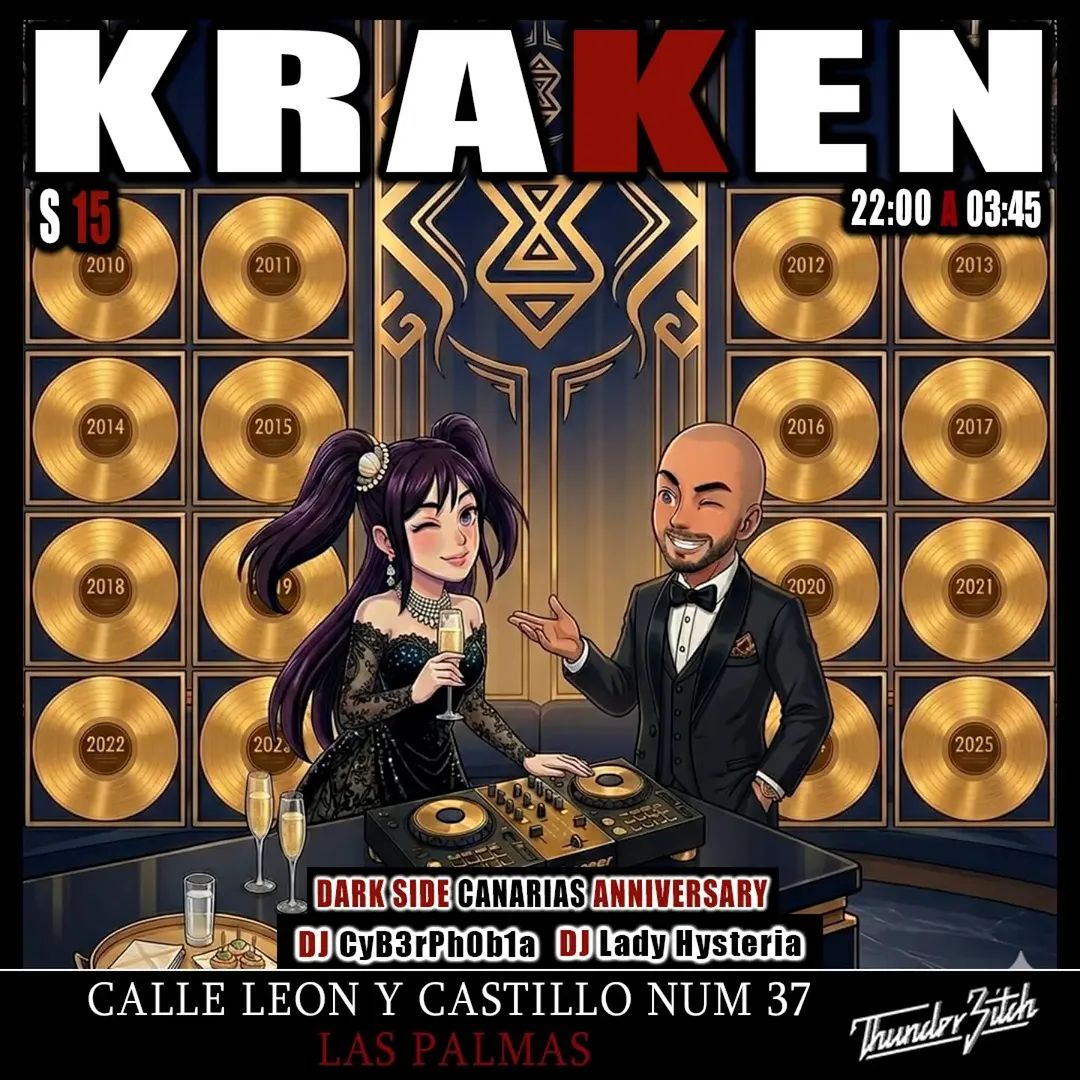 Dark Side Canarias Night at El Kraken