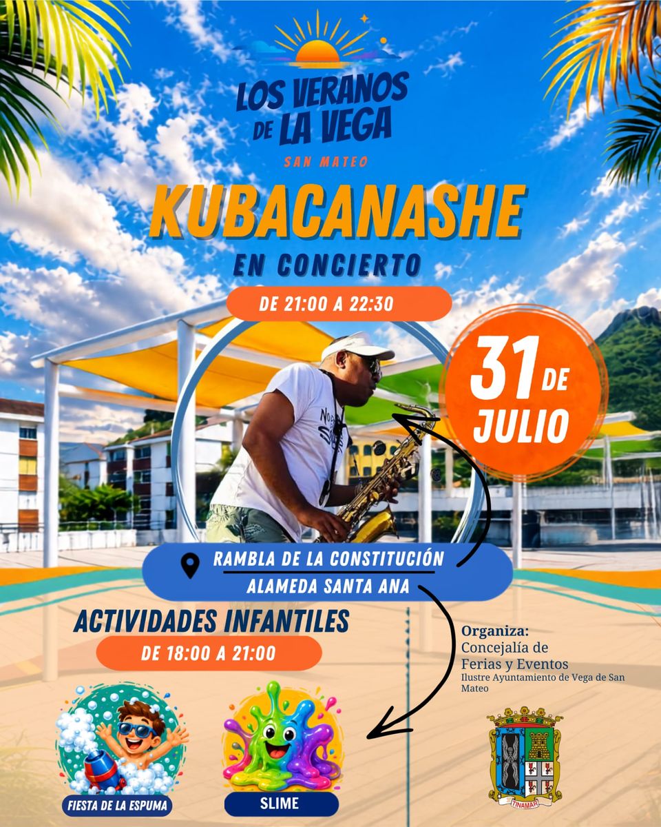Kubacanashe en Concierto - Los Veranos de La Vega