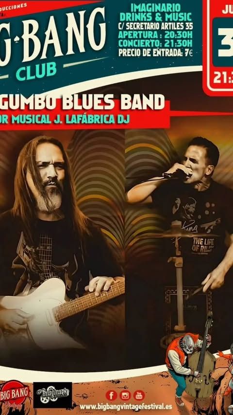 Gumbo Blues Band at Big Bang Club