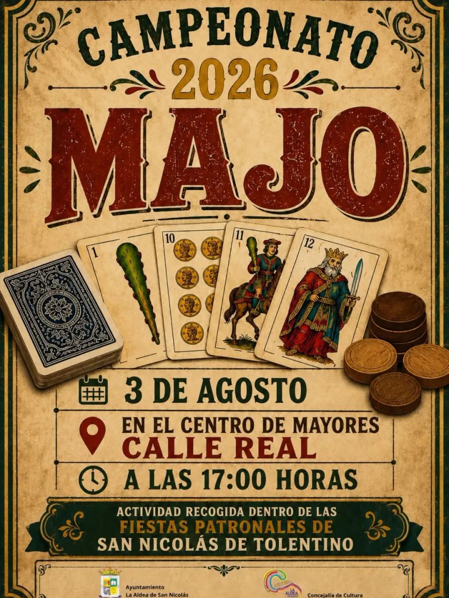 Campeonato Majo 2026 en el Centro de Mayores
